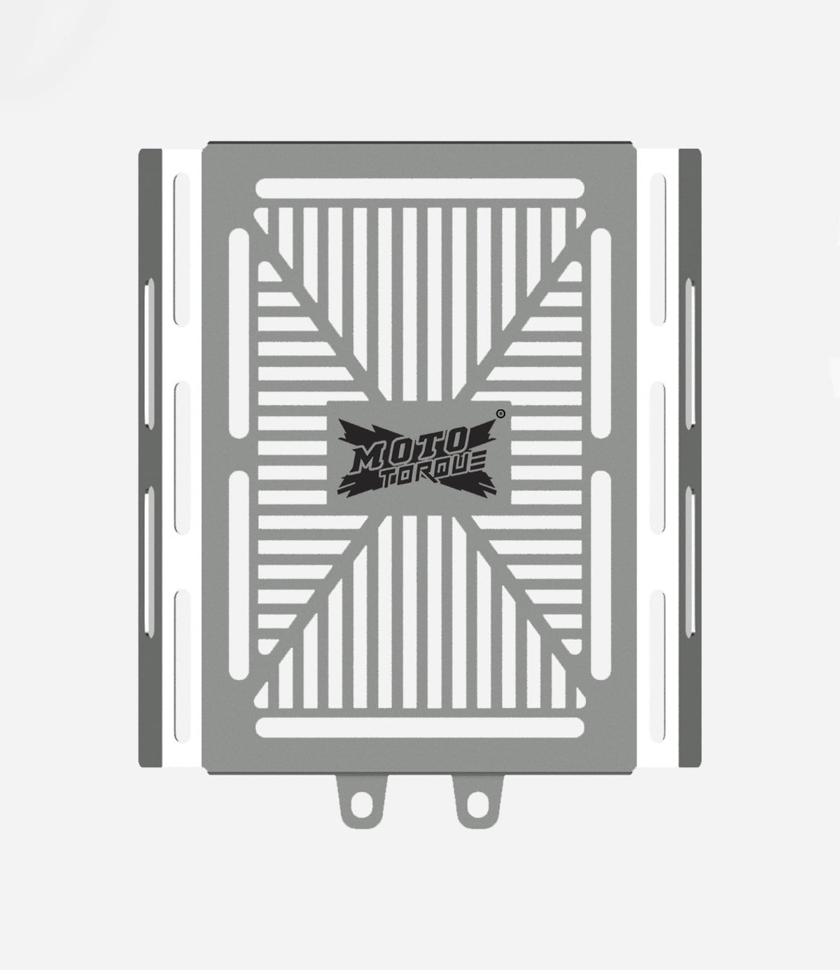 Moto Torque stainless steel radiator guard for Royal Enfield Interceptor 650 and Continental GT 650 heavy duty radiator protection accessory