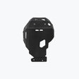 Legundary Custom BMW F900GS vambrace bash plate black aluminium engine sump guard skid plate