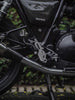 Legendary Custom Interceptor 650 master cylinder guard stainless steel silver cover