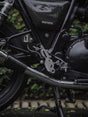 Legendary Custom Interceptor 650 master cylinder guard stainless steel silver cover