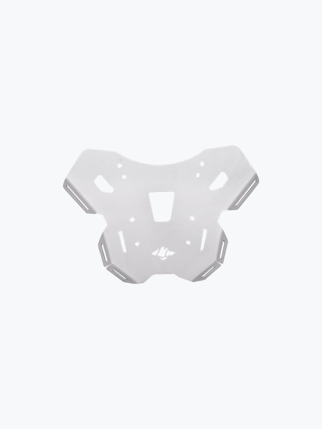 Legundary Custom KTM ADV 890 Huckita Carrier Plate Silver aluminium top rack luggage mount