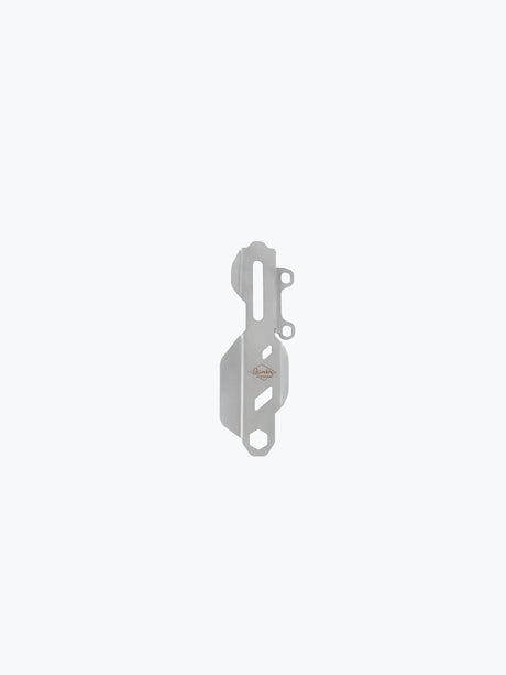 Legendary Custom Interceptor 650 master cylinder guard stainless steel silver cover