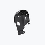 Legundary Custom BMW F900GS vambrace bash plate black aluminium engine sump guard skid plate