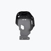 Legundary Custom BMW F900GS vambrace bash plate black aluminium engine sump guard skid plate