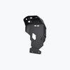 Legundary Custom BMW F900GS vambrace bash plate black aluminium engine sump guard skid plate