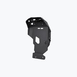 Legundary Custom BMW F900GS vambrace bash plate black aluminium engine sump guard skid plate