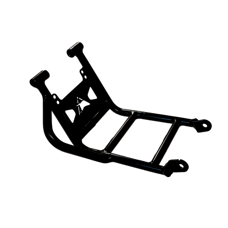 Auto Engina Engine Guard for Royal Enfield Hunter 350 | 22mm Mild Steel | 5mm Brackets | Gloss Black