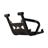 Auto Engina Engine Guard for Royal Enfield Hunter 350 | 22mm Mild Steel | 5mm Brackets | Gloss Black