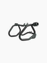 Legundary Custom Pegasus Crash Guard with Slider for Bajaj Pulsar NS400Z Black Mild Steel Engine Protection Bar