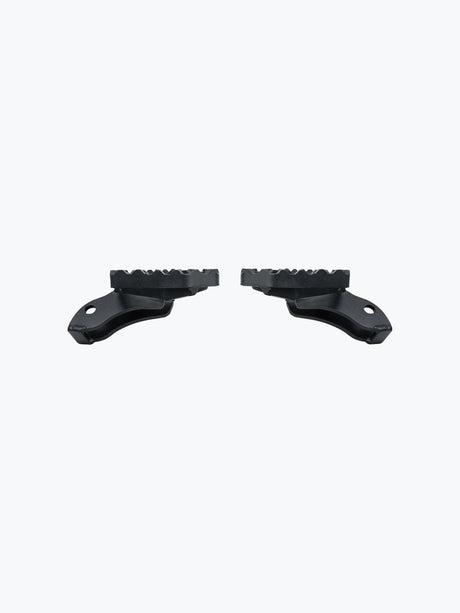 Legundary Custom RallyTrek Footrest Pair for Hero Xpulse 200 4V black powder coated mild steel wide foot pegs