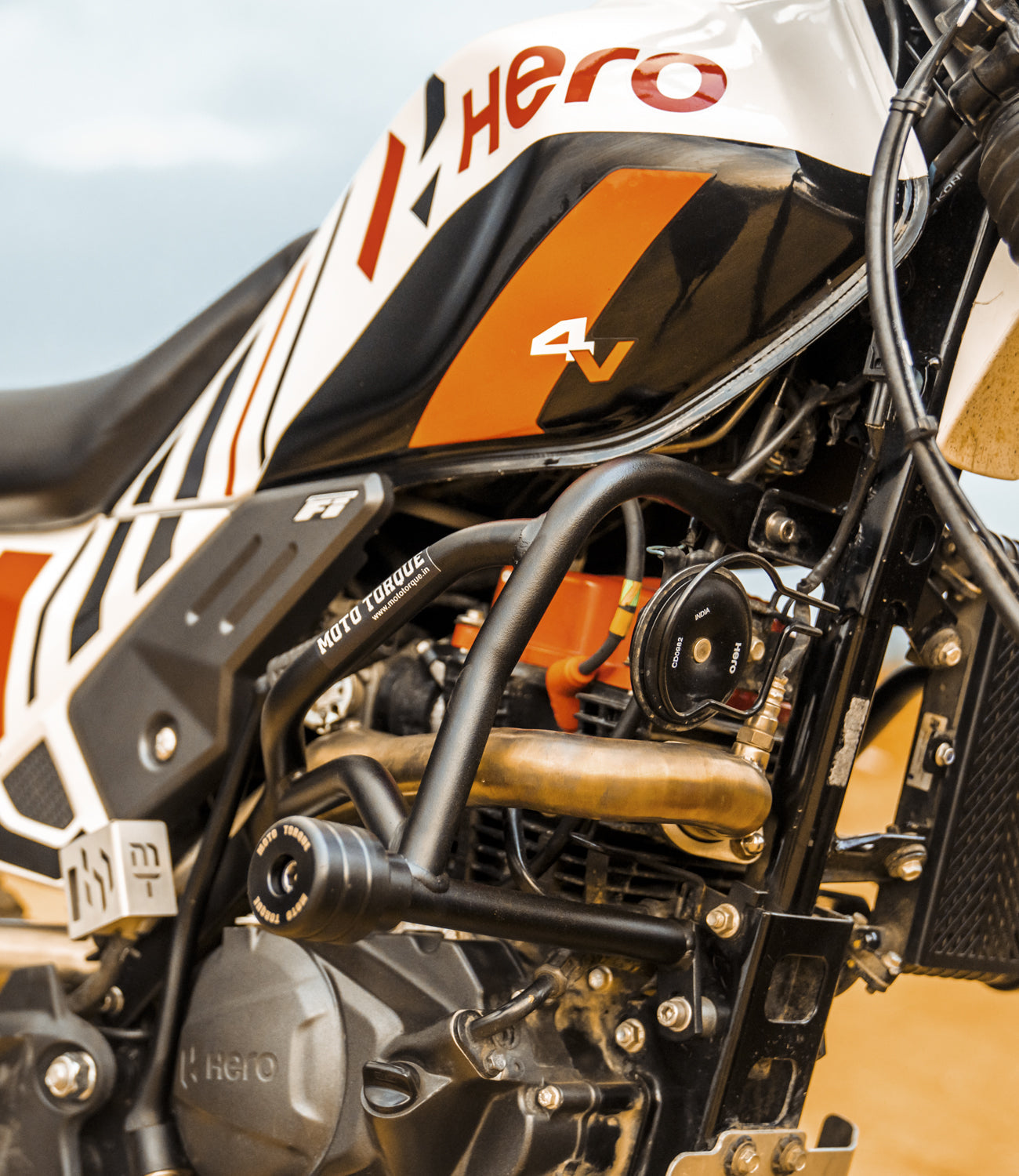 Moto Torque Crash Guard for Hero Xpulse Rally Edition
