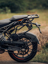 Legundary Custom Poseidon Saddle Stay for KTM Duke 200 250 BS6 Gen 2 Black Mild Steel Saddle Bag Support Carrier