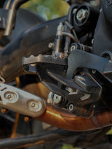 LEGUNDARY CUSTOM Himalayan 450 Rallytrek Footrest Black Powder Coated Wide Foot Pegs