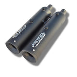 Rhino Racing Performance Exhaust for Royal Enfield Interceptor 650 and Continental GT 650 in Chrome and Black