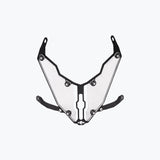 Legundary Custom Honda Transalp 750 Oculus Headlight Shield Black Mild Steel Headlight Guard