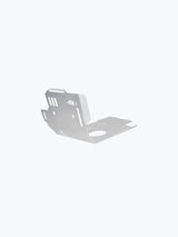 Legundary Custom Voyager Bash Plate for Royal Enfield Super Meteor 650 silver aluminium engine protection