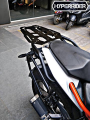 Hyperrider KTM Duke Top Rack BS4 BS6 Universal Top Box Carrier for Duke 125 200 250 390 with 30kg Load Capacity