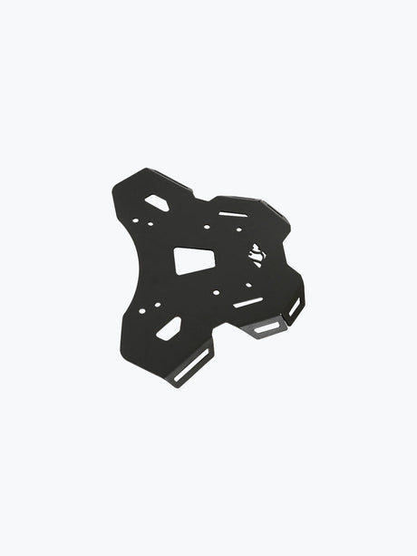 Legundary Custom KTM ADV 890 Huckita Carrier Plate Black mild steel aluminium top rack luggage mount