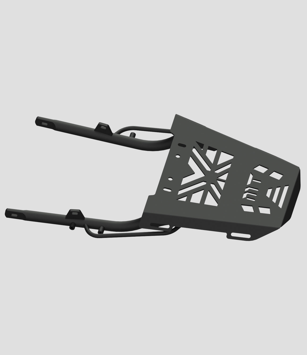 Moto Torque heavy duty back carrier for Honda H’ness CB350 touring luggage and top box support