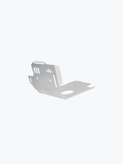 Legundary Custom Voyager Bash Plate for Royal Enfield Super Meteor 650 silver aluminium engine protection
