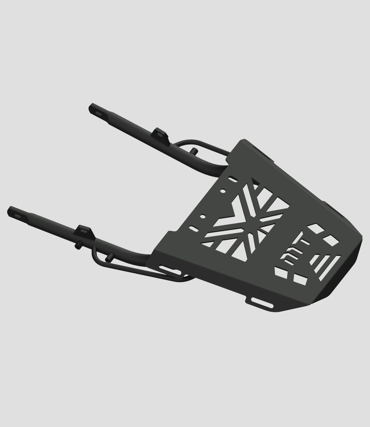 Moto Torque heavy duty back carrier for Honda H’ness CB350 touring luggage and top box support