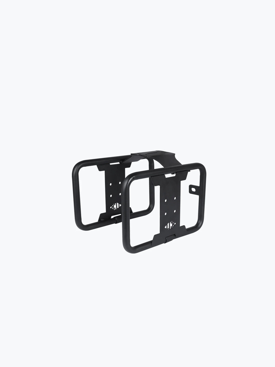 Legendary Custom Interceptor 650 saddle stay premium black mild steel saddle bag support bracket