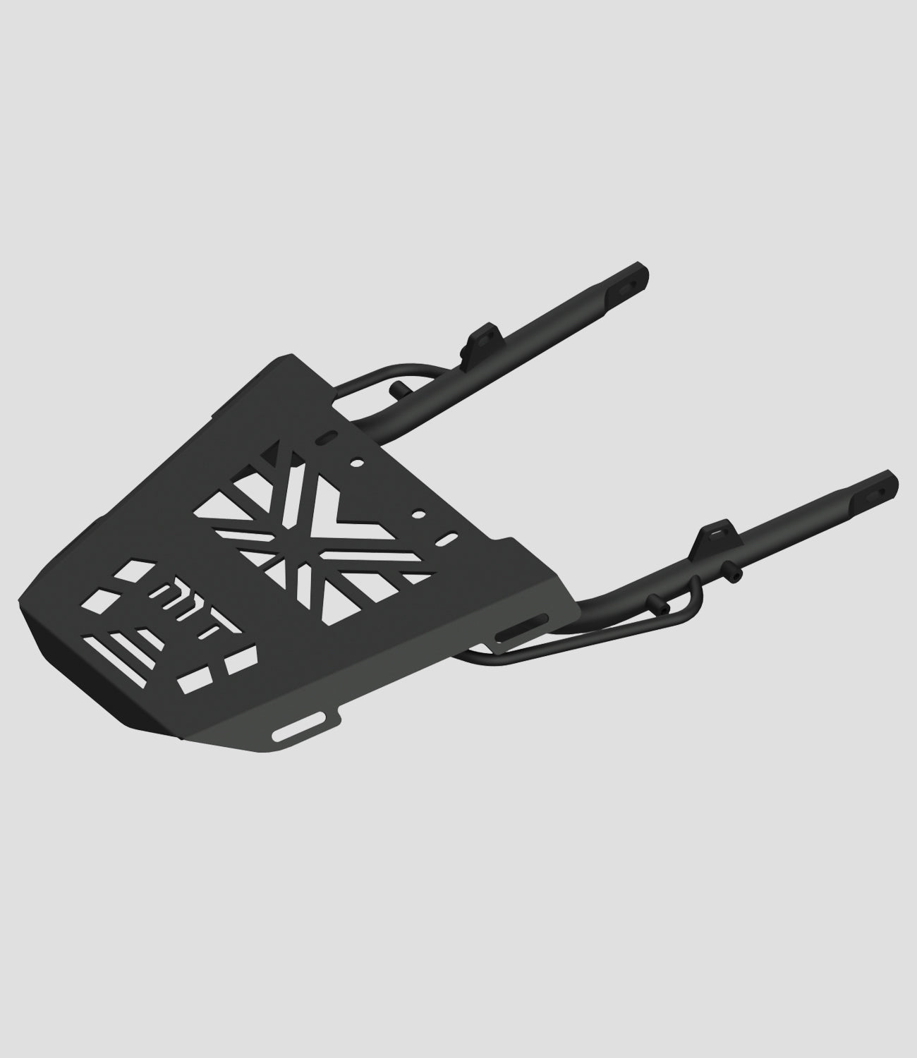 Moto Torque heavy duty back carrier for Honda H’ness CB350 touring luggage and top box support
