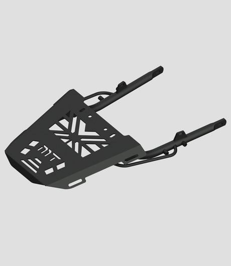 Moto Torque heavy duty back carrier for Honda H’ness CB350 touring luggage and top box support