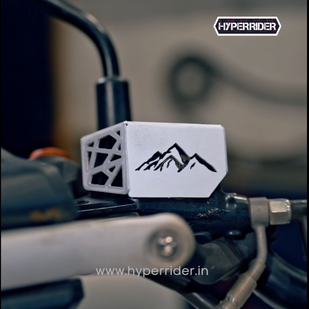 Hyperrider Front Fluid Reservoir Cover for Royal Enfield Guerrilla 450 and Himalayan 450