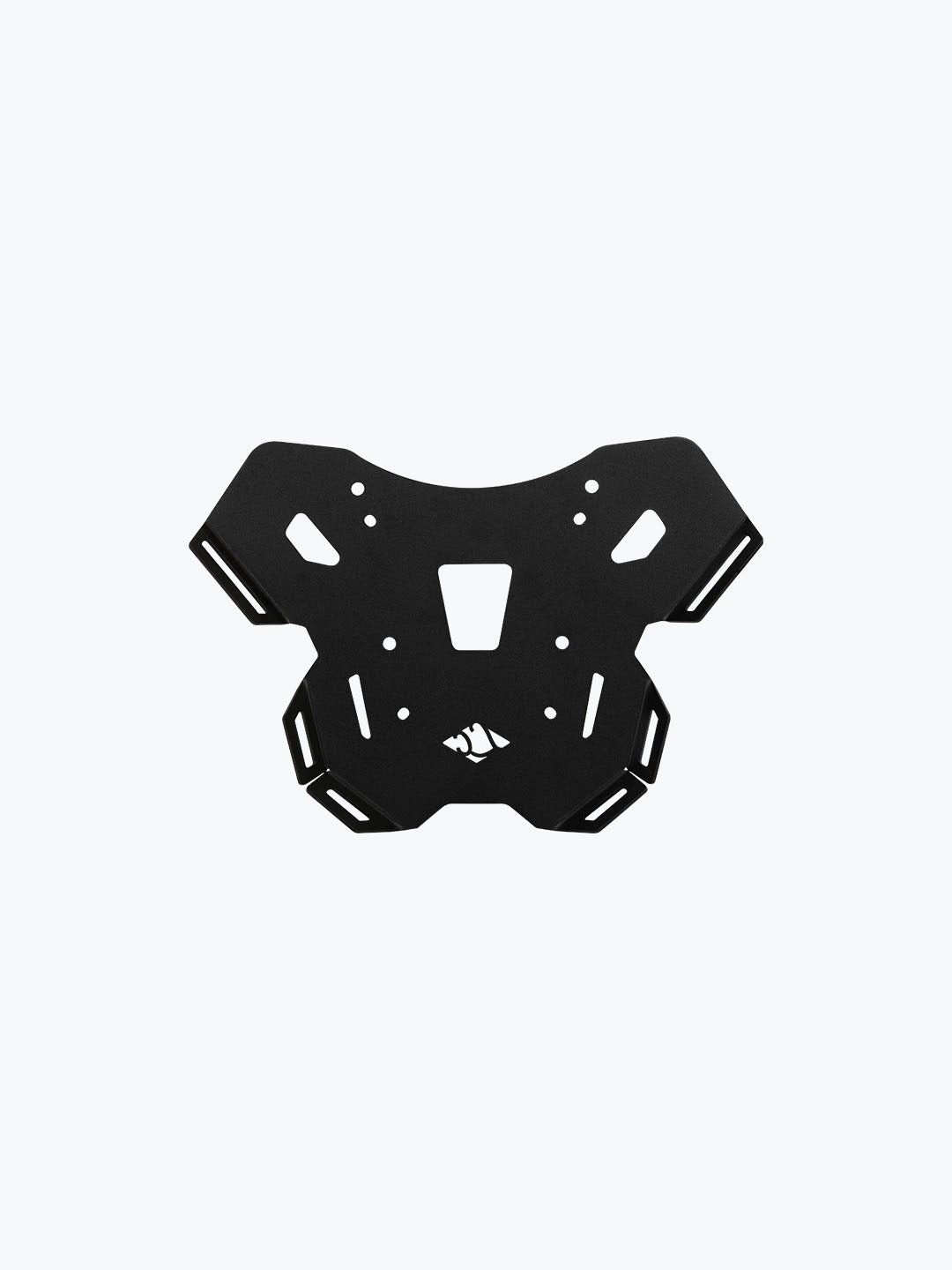 Legundary Custom KTM ADV 890 Huckita Carrier Plate Black mild steel aluminium top rack luggage mount