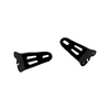 Auto Engina Fog Light Clamp Mount for Royal Enfield Hunter 350 3mm Mild Steel Gloss Black