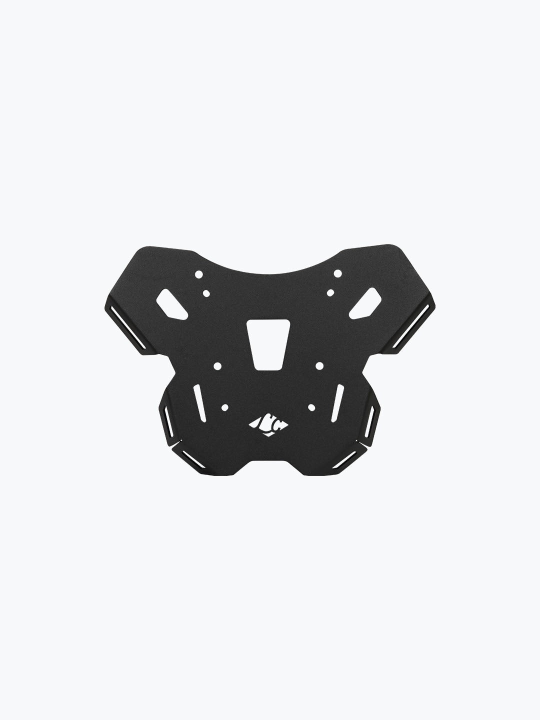 Legundary Custom KTM ADV 890 Huckita Carrier Plate Black mild steel aluminium top rack luggage mount
