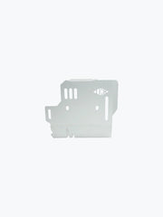 Legundary Custom Voyager Bash Plate for Royal Enfield Super Meteor 650 silver aluminium engine protection