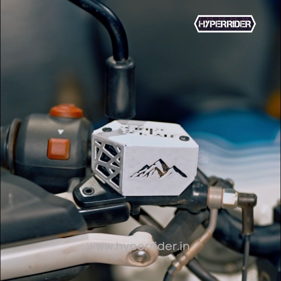 Hyperrider Front Fluid Reservoir Cover for Royal Enfield Guerrilla 450 and Himalayan 450