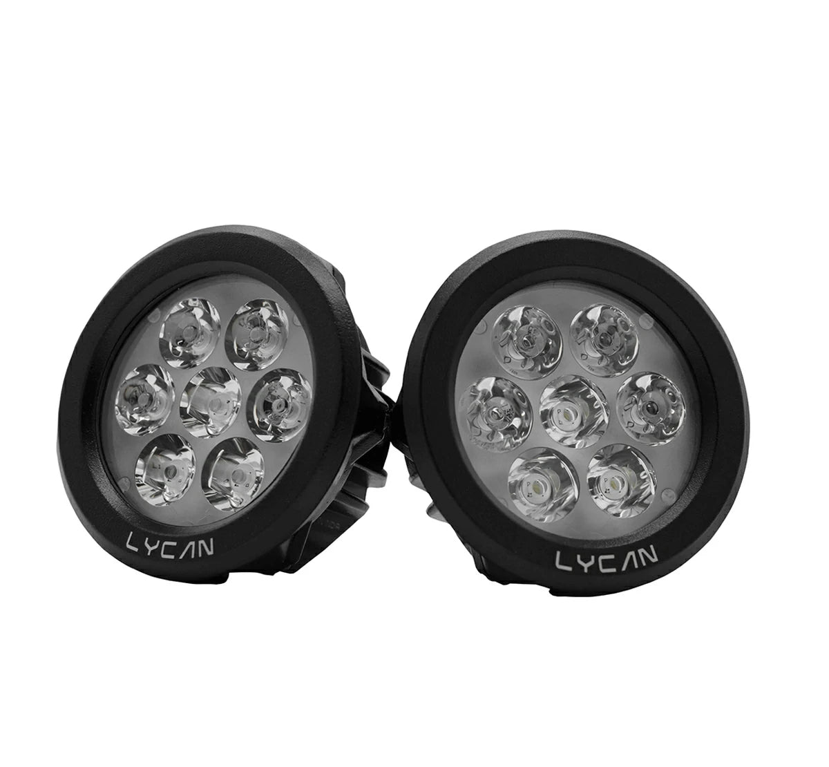 Maddog Lycan Auxiliary LED Lights 10800 Lumens Dual Mode Spot and Flood for Motorcycle IP67 Waterproof