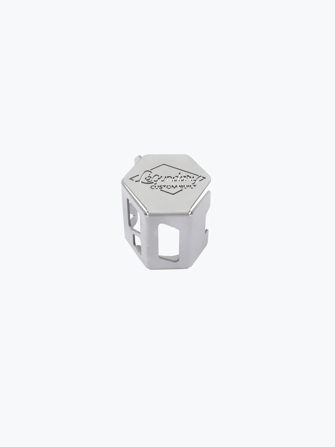 Legundary Custom Himalayan Rear Brake Fluid Cap Stainless Steel Silver Royal Enfield Brake Reservoir Cover