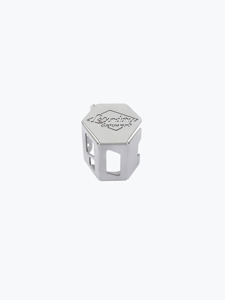Legundary Custom Himalayan Rear Brake Fluid Cap Stainless Steel Silver Royal Enfield Brake Reservoir Cover