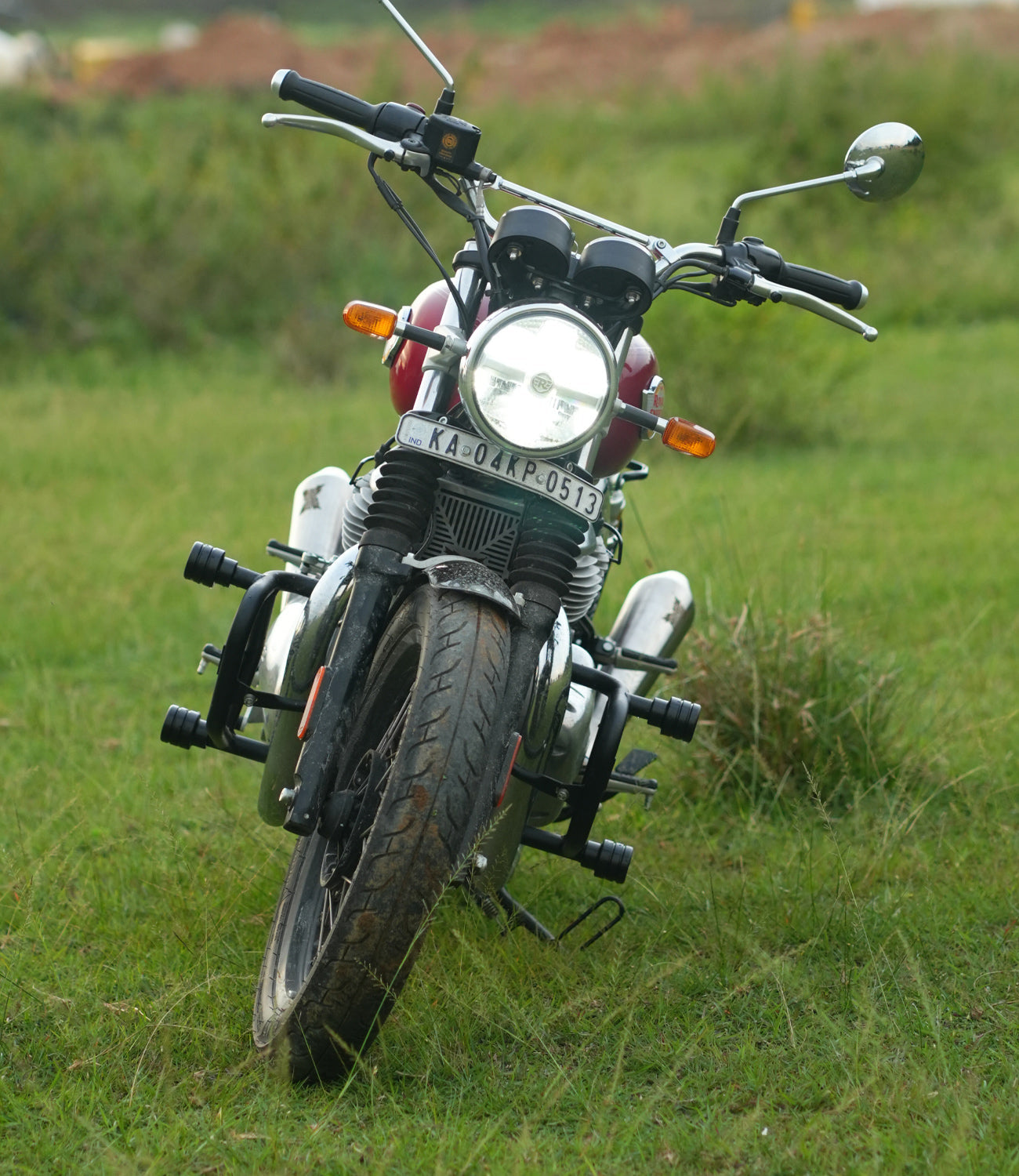 Moto Torque Drag performance exhaust for Royal Enfield Interceptor 650 and GT 650 pack of 2
