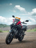Legundary Custom Honda NX500 Adrinex Crash Guard Black Mild Steel Engine Guard
