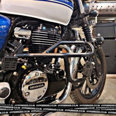 Hyperrider Heavy-Duty Crash Guard for Honda H’ness CB350 & CB350RS | Type 1 | Without Slider