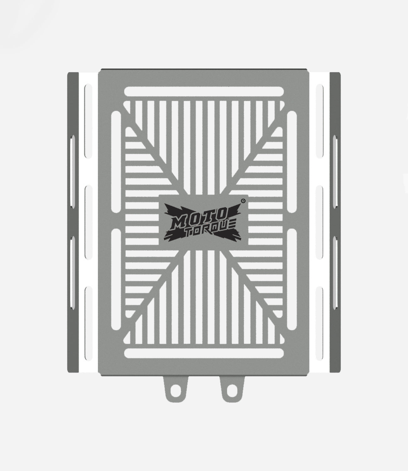 Moto Torque stainless steel radiator guard for Royal Enfield Interceptor 650 and Continental GT 650 precision fit radiator protection accessory