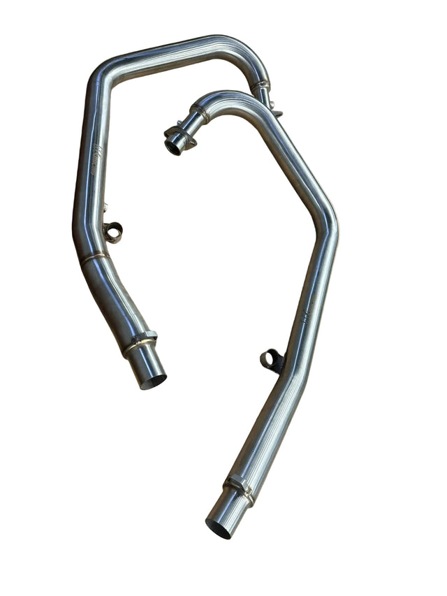 MK Racing Stainless Steel Header Pipes for Royal Enfield Continental GT 650