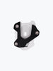 Legundary Custom KTM ADV 890 Fortis Side Stand Base black silver aluminium mild steel foot extension plate