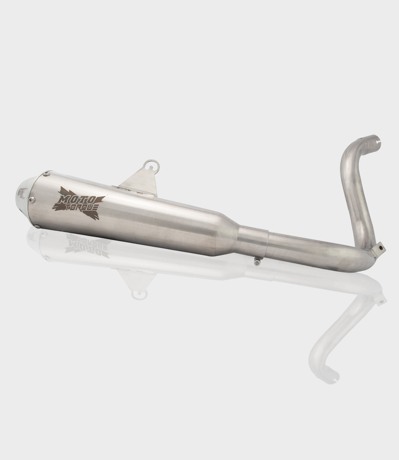 Mototorque KTM performance exhaust stainless steel slip on racing exhaust with DB killer