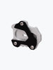 Legundary Custom KTM ADV 890 Fortis Side Stand Base black silver aluminium mild steel foot extension plate