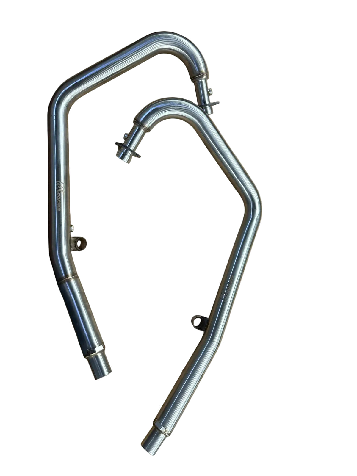MK Racing Stainless Steel Header Pipes for Royal Enfield Continental GT 650