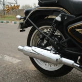 Rhino Racing V4 Peashooter 304 stainless steel exhaust for Royal Enfield Bullet 650