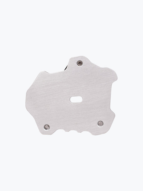 Legundary Custom KTM ADV 890 Fortis Side Stand Base black silver aluminium mild steel foot extension plate