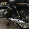 Rhino Racing V4 Peashooter 304 stainless steel exhaust for Royal Enfield Bullet 650