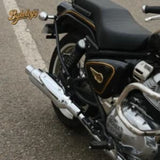 Rhino Racing V4 Peashooter 304 stainless steel exhaust for Royal Enfield Bullet 650